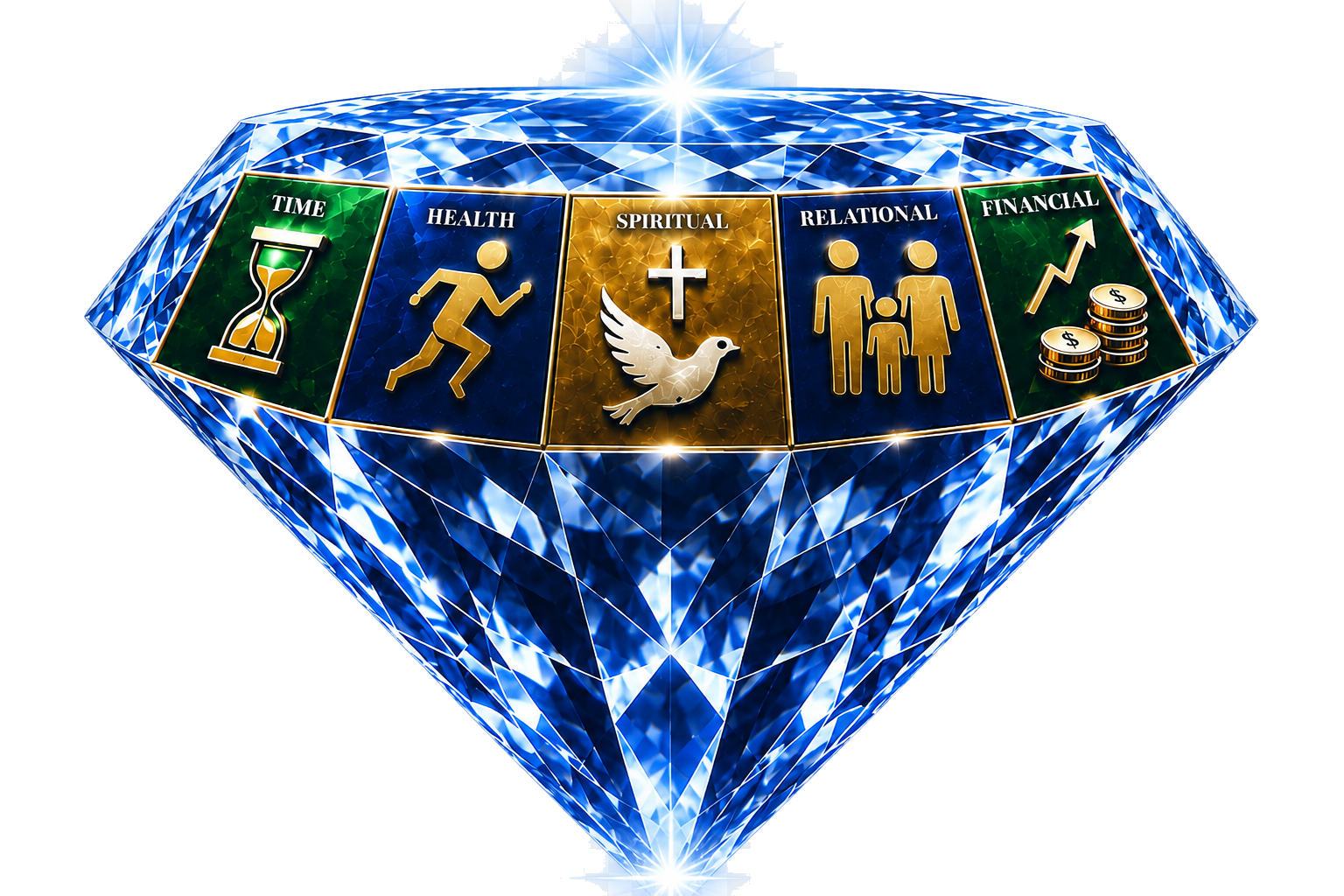 The 5 Facets of Wealth Logo
